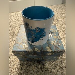 Inspired by the Almond Blossom artwork by Van Gogh with a Gift Box.